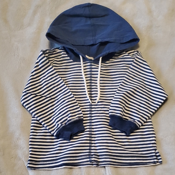 GAP Other - GAP Blue and White Striped Kids Hoodie